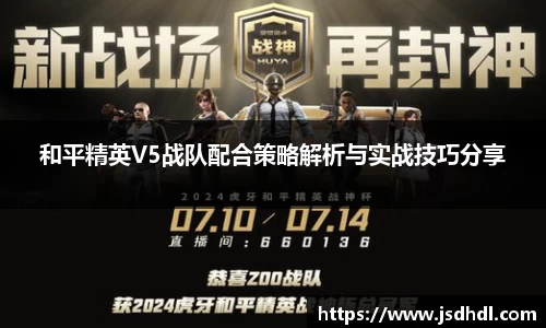和平精英V5战队配合策略解析与实战技巧分享